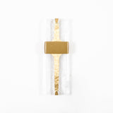 Modern Torch Wall Sconce with Handcrafted Textured Glass and Integrated LED Lighting