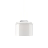 Modern Totem LED Blown Glass Pendant Lamp Geometric White Modular Hanging Fixture