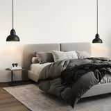 Modern Travertine Stone Halo Pendant Light Natural Marble Textured Hanging Lamp for Home Decor