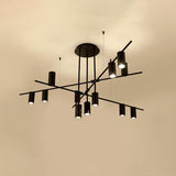 Modern Tribes Minimalist Chandelier Multi Head Pendant Light for Living Room and Office