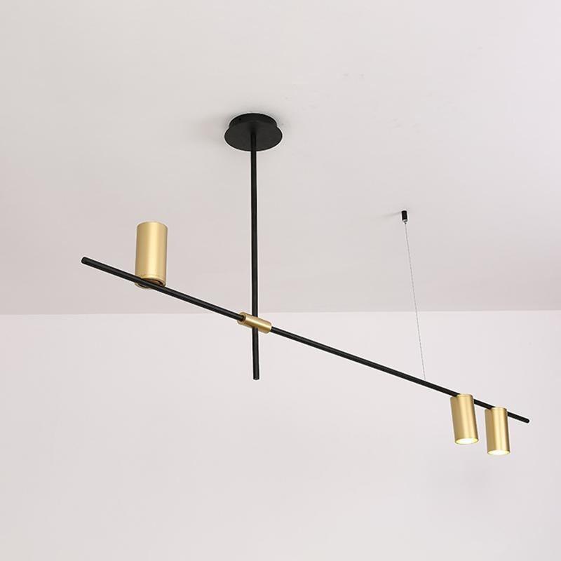 Modern Tribes Minimalist Chandelier Multi Head Pendant Light for Living Room and Office