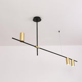 Modern Tribes Minimalist Chandelier Multi Head Pendant Light for Living Room and Office