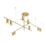 Modern Tribes Minimalist Chandelier Multi Head Pendant Light for Living Room and Office
