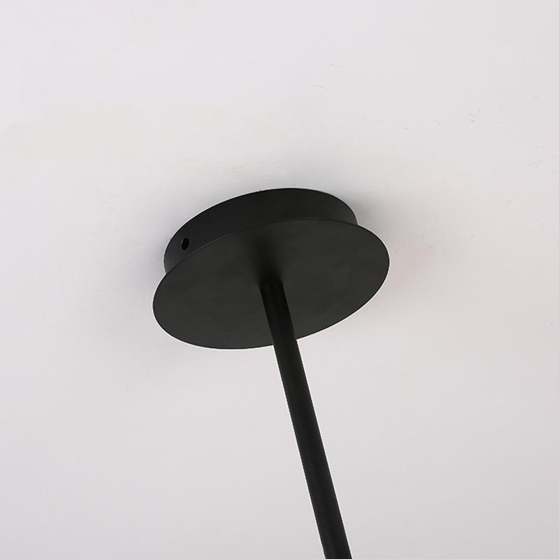 Modern Tribes Minimalist Chandelier Multi Head Pendant Light for Living Room and Office