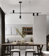 Modern Tribes Minimalist Chandelier Multi Head Pendant Light for Living Room and Office