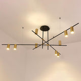 Modern Tribes Minimalist Chandelier Multi Head Pendant Light for Living Room and Office