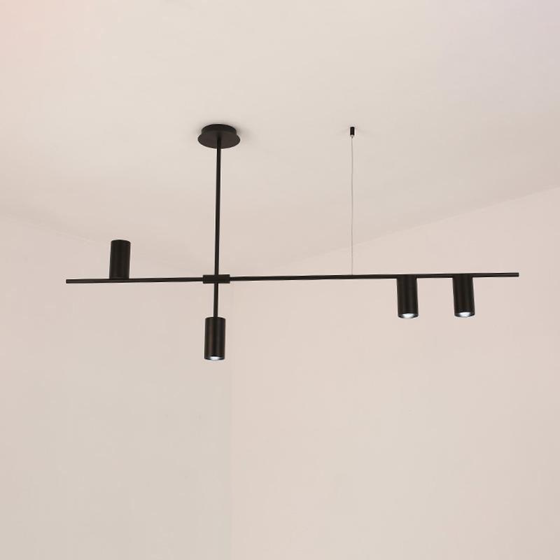 Modern Tribes Minimalist Chandelier Multi Head Pendant Light for Living Room and Office