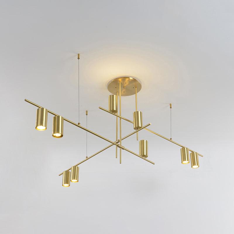 Modern Tribes Minimalist Chandelier Multi Head Pendant Light for Living Room and Office