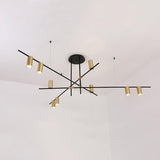 Modern Tribes Minimalist Chandelier Multi Head Pendant Light for Living Room and Office