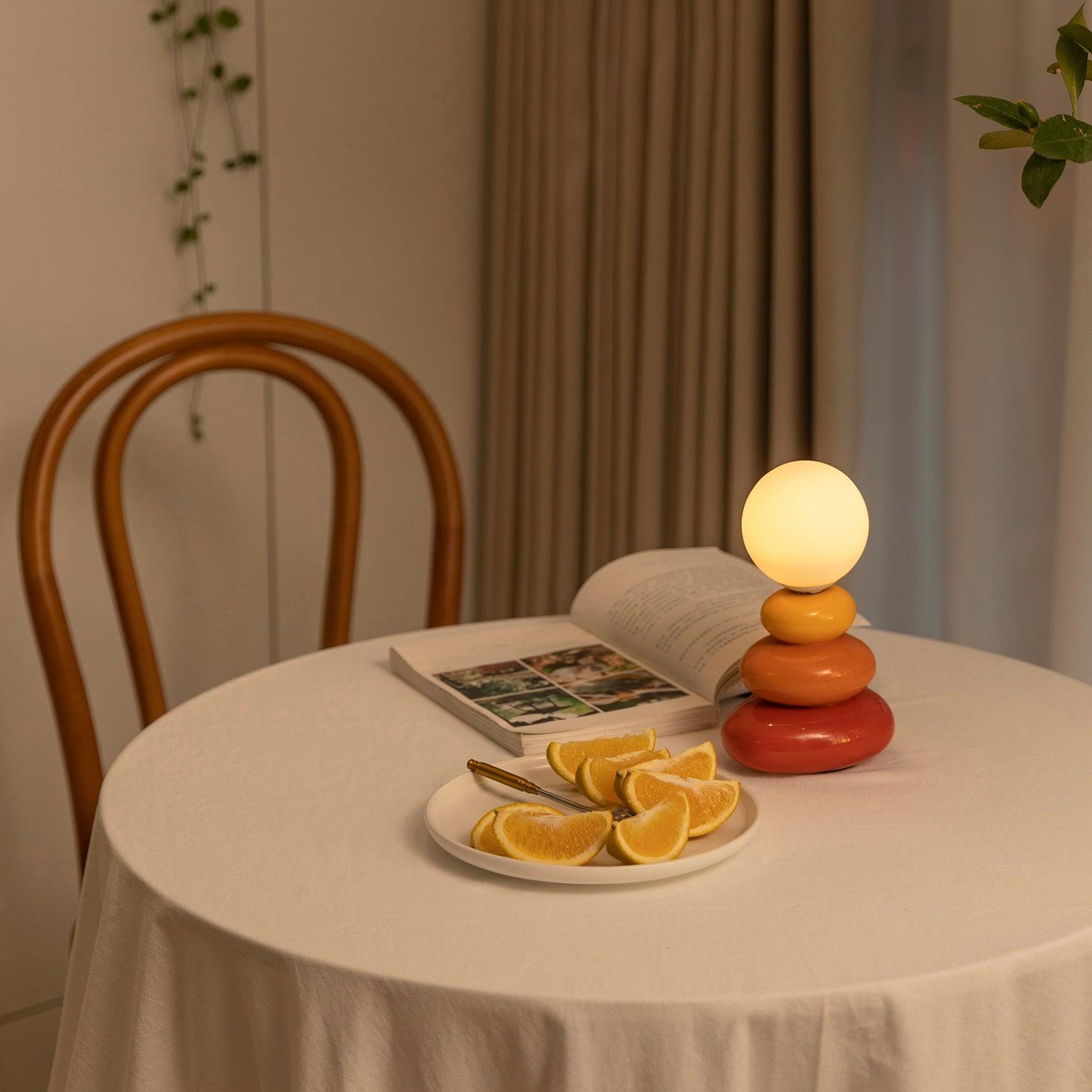 modern-triple-gourd-glass-table-lamp-integrated-led-bedside-lighting