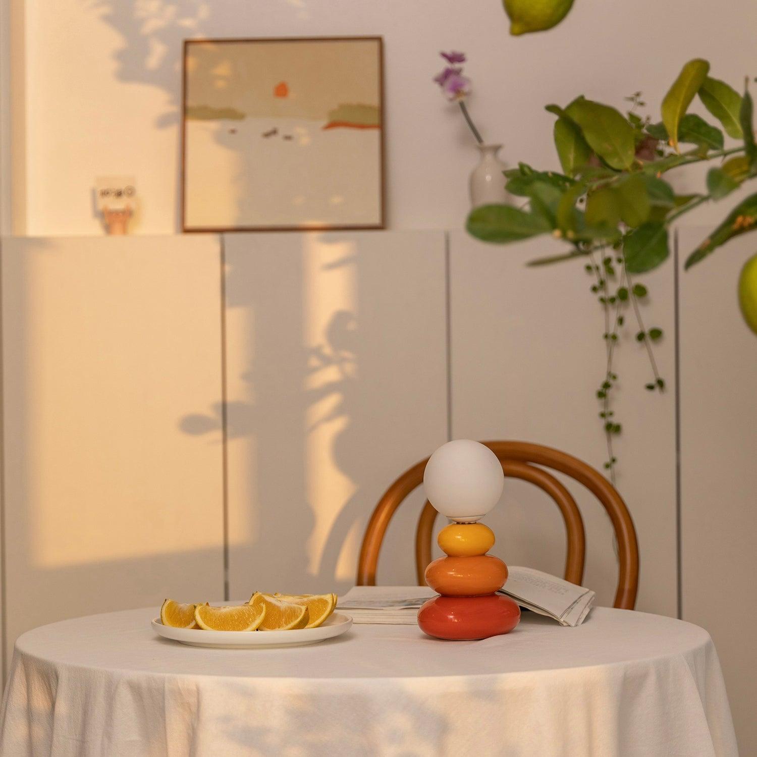 modern-triple-gourd-glass-table-lamp-integrated-led-bedside-lighting