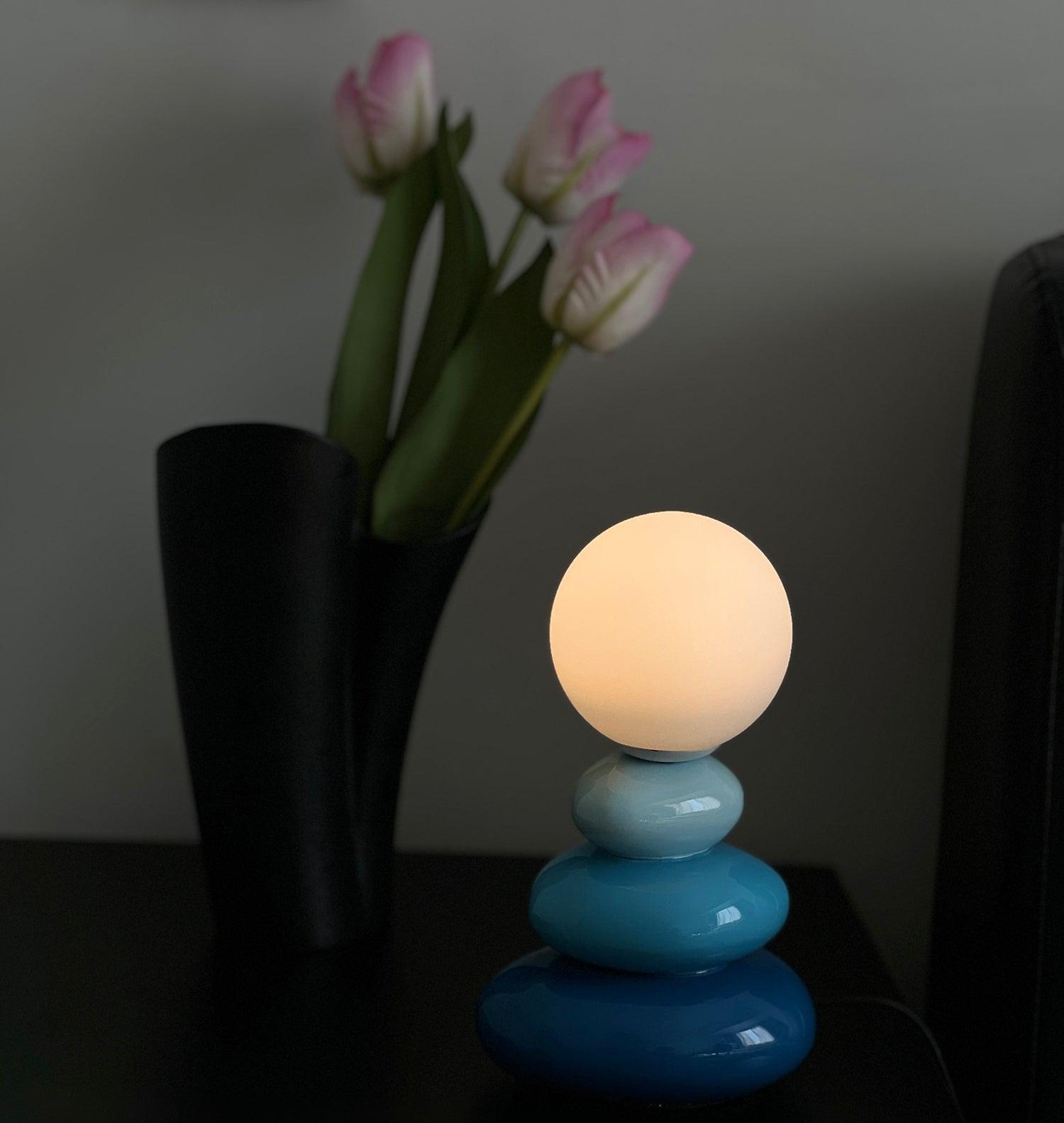 modern-triple-gourd-glass-table-lamp-integrated-led-bedside-lighting