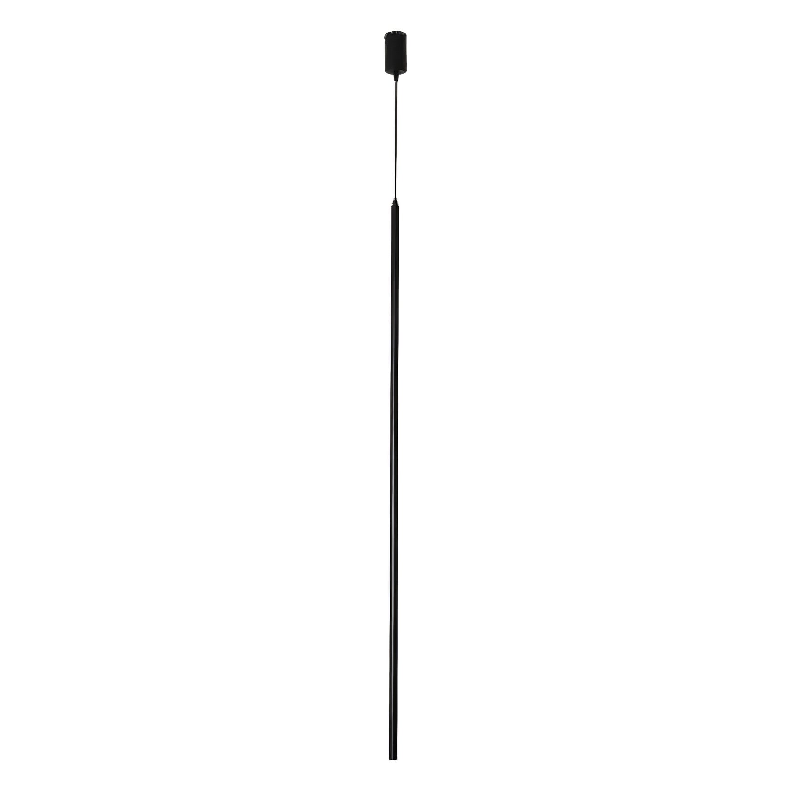 Modern Tubular LED Linear Pendant Light Minimalist Hanging Fixture for Dining Room and Kitchen Island