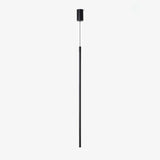 Modern Tubular LED Linear Pendant Light Minimalist Hanging Fixture for Dining Room and Kitchen Island
