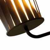 Modern Twisted Waterproof LED Outdoor Wall Lamp Exterior Porch Sconce for Garden and Patio