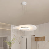 Modern UFO LED Pendant Light Minimalist Aluminum Hanging Lamp for Living Room and Kitchen