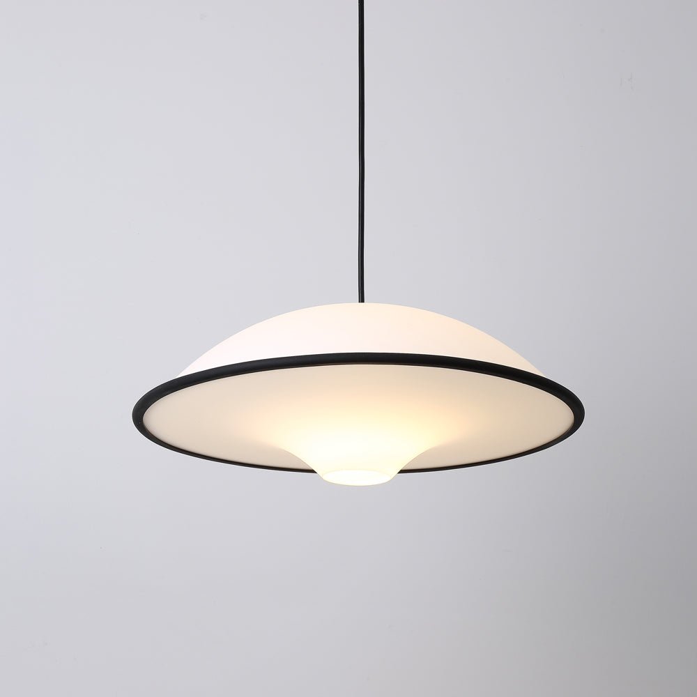 Modern UFO Silhouette Pendant Light Minimalist Acrylic Ceiling Hanging Lamp