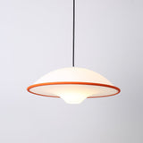 Modern UFO Silhouette Pendant Light Minimalist Acrylic Ceiling Hanging Lamp