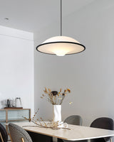 Modern UFO Silhouette Pendant Light Minimalist Acrylic Ceiling Hanging Lamp