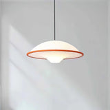 Modern UFO Silhouette Pendant Light Minimalist Acrylic Ceiling Hanging Lamp