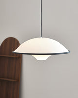 Modern UFO Silhouette Pendant Light Minimalist Acrylic Ceiling Hanging Lamp