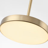 Modern Ultra Thin Round LED Pendant Light Nordic Minimalist Hanging Lamp for Kitchen Island
