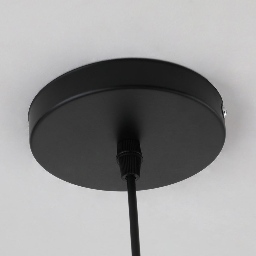 Modern Ultra Thin Round LED Pendant Light Nordic Minimalist Hanging Lamp for Kitchen Island