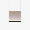 Modern Vertical Fabric Curtain LED Pendant Light for Indoor Living Spaces