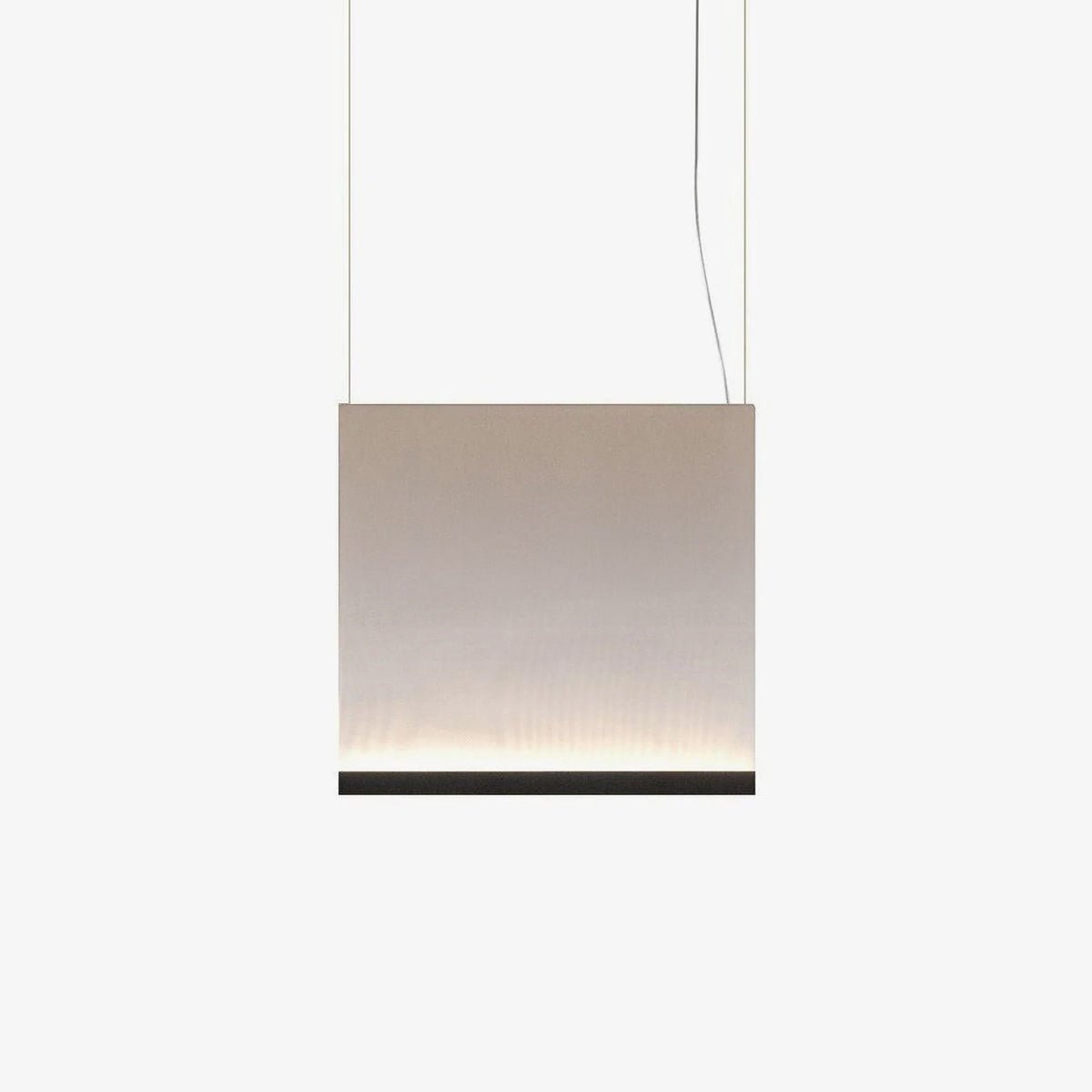 Modern Vertical Fabric Curtain LED Pendant Light for Indoor Living Spaces