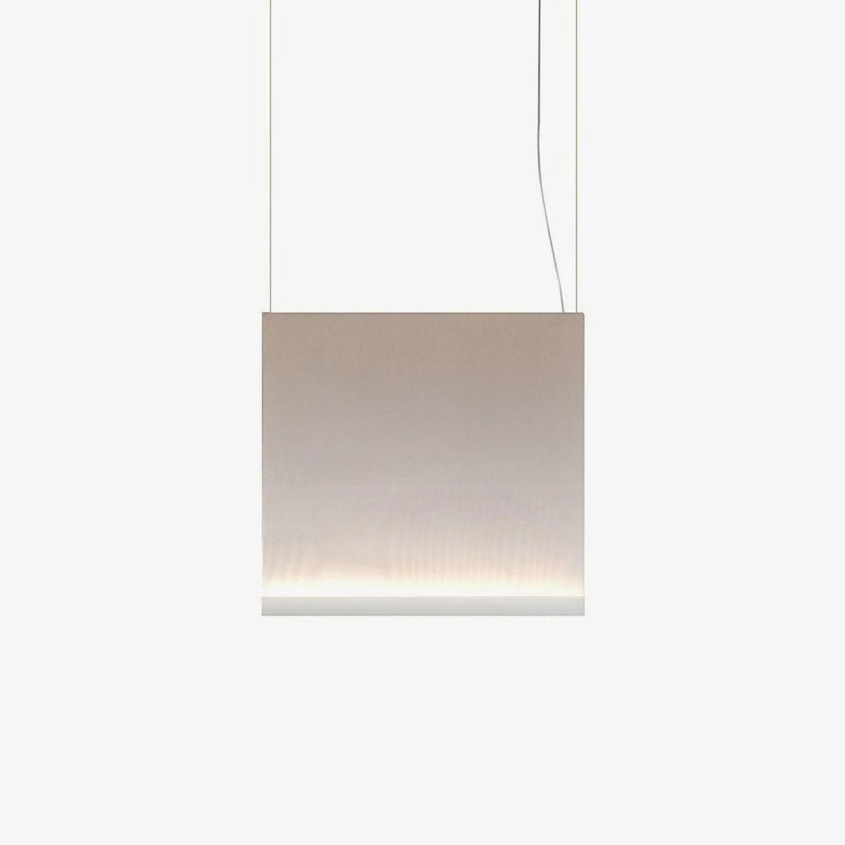 Modern Vertical Fabric Curtain LED Pendant Light for Indoor Living Spaces