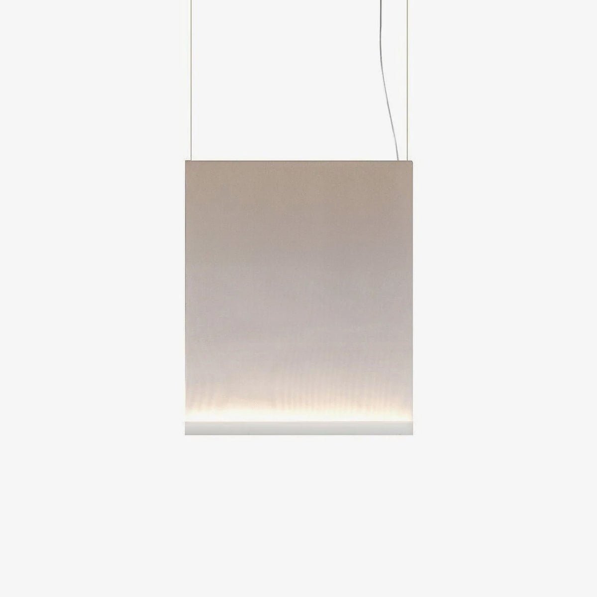 Modern Vertical Fabric Curtain LED Pendant Light for Indoor Living Spaces