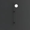 Modern Vertical Glass Sconce Wall Light Fixture for Hallway and Bedroom