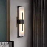 Modern Vertical LED Outdoor Wall Sconce Waterproof IP65 Exterior Garden Lighting