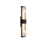 Modern Vertical LED Outdoor Wall Sconce Waterproof IP65 Exterior Garden Lighting