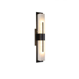 Modern Vertical LED Outdoor Wall Sconce Waterproof IP65 Exterior Garden Lighting