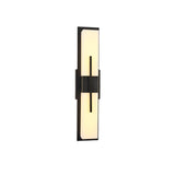 Modern Vertical LED Outdoor Wall Sconce Waterproof IP65 Exterior Garden Lighting