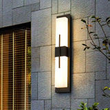 Modern Vertical LED Outdoor Wall Sconce Waterproof IP65 Exterior Garden Lighting