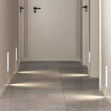 Modern Vertical Motion Sensor LED Stair Light Recessed Wall Mount Step Lighting for Indoor and Outdoor Areas