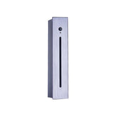 Modern Vertical Motion Sensor LED Stair Light Recessed Wall Mount Step Lighting for Indoor and Outdoor Areas