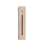 Modern Vertical Motion Sensor LED Stair Light Recessed Wall Mount Step Lighting for Indoor and Outdoor Areas