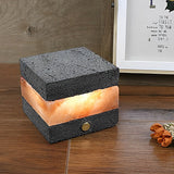 Modern Volcanic Brick Mini Cordless LED Table Lamp Rechargeable Portable Dimmable Art Light