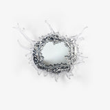 Modern Water Drop Mirror Wall Light LED Crystal Decorative Sconce for Home