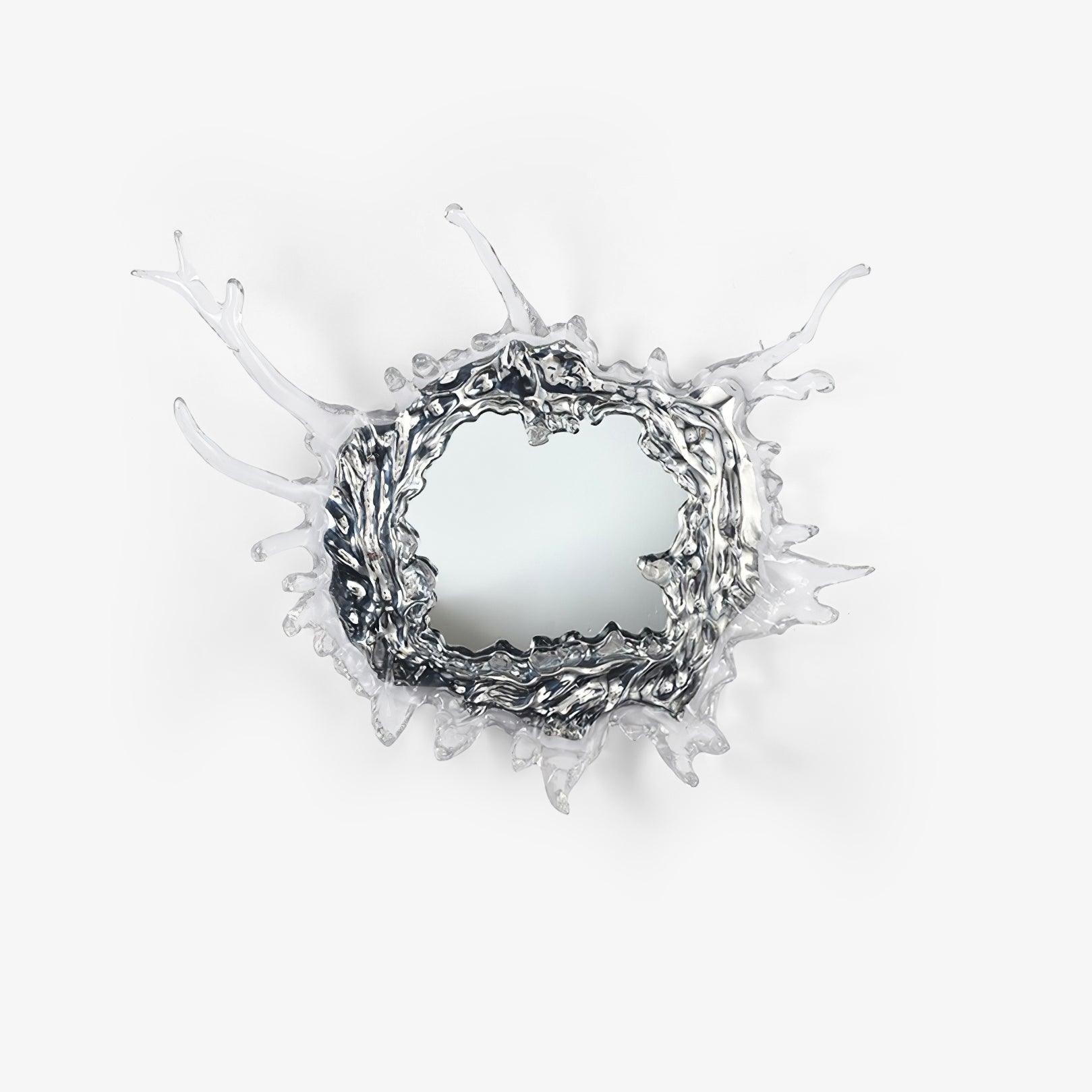 Modern Water Drop Mirror Wall Light LED Crystal Decorative Sconce for Home