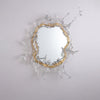 Modern Water Drop Mirror Wall Light LED Crystal Decorative Sconce for Home