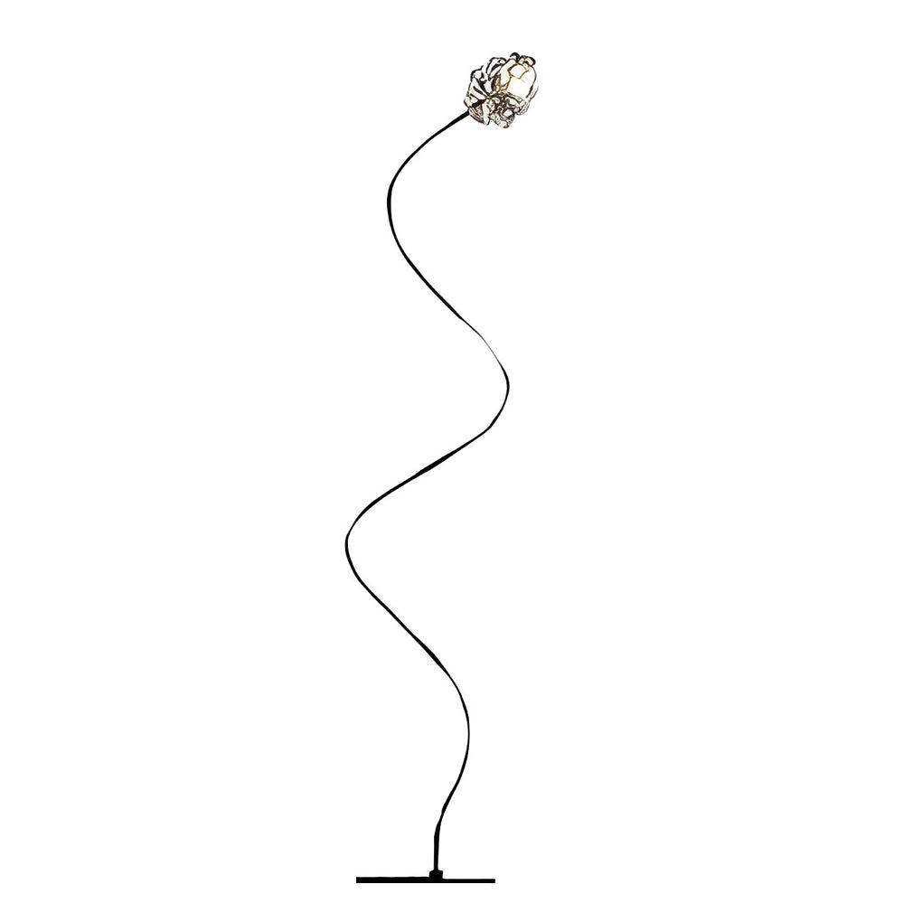 Modern Waterproof LED Flower Bud Garden Lawn Lamp Stainless Steel Pathway Lighting