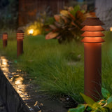 Modern Waterproof LED Garden Post Light Aluminum Outdoor Pathway Landscape Lighting for Walkways
