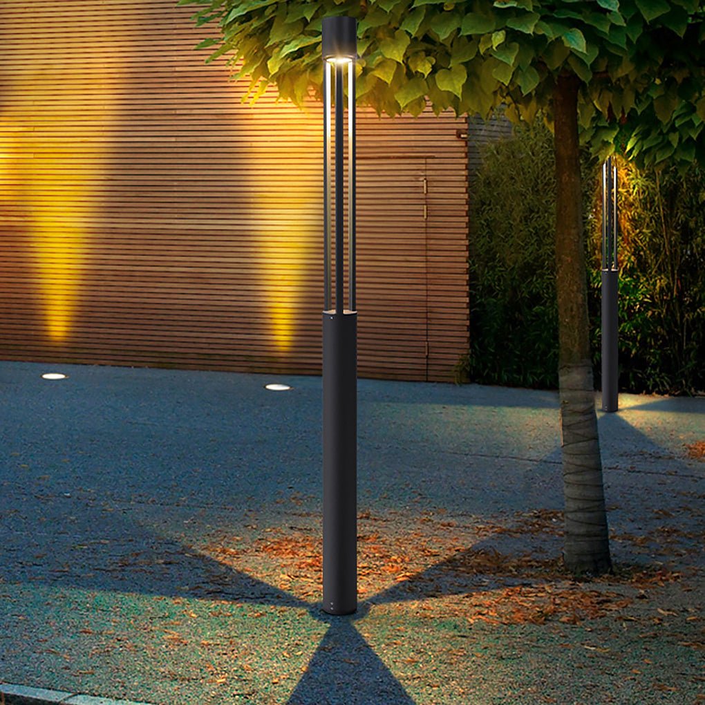 Modern Waterproof LED High Pole Post Light for Outdoor Landscape Garden and Driveway