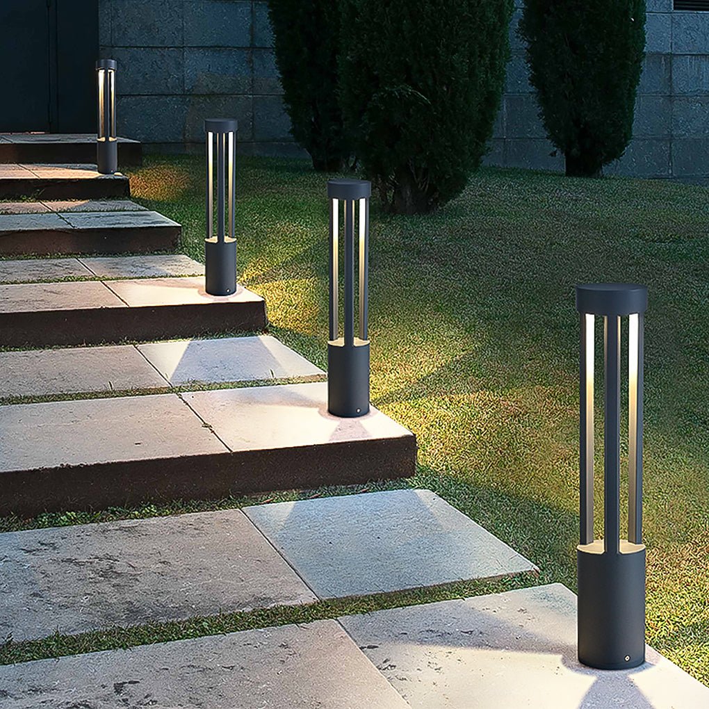 Modern Waterproof LED High Pole Post Light for Outdoor Landscape Garden and Driveway