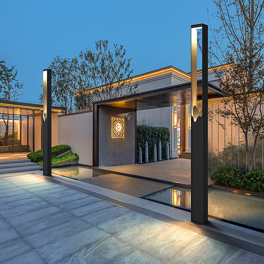 Modern Waterproof LED Mountain Scenery Landscape Lighting for Outdoor Garden Paths and Villa Courtyards