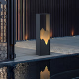 Modern Waterproof LED Mountain Scenery Landscape Lighting for Outdoor Garden Paths and Villa Courtyards